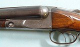 PHILADELPHIA ARMS CO. FOX C GRADE 12 GAUGE SIDE X SIDE SHOTGUN CIRCA 1902. - 5 of 12