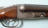 PHILADELPHIA ARMS CO. FOX C GRADE 12 GAUGE SIDE X SIDE SHOTGUN CIRCA 1902. - 3 of 12