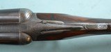 PHILADELPHIA ARMS CO. FOX C GRADE 12 GAUGE SIDE X SIDE SHOTGUN CIRCA 1902. - 6 of 12