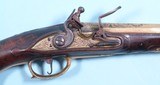 ORNATE REVOLUTIONARY WAR ERA GERMAN FLINTLOCK BRASS BARREL OFFICER’S PISTOL CIRCA 1760’S-70’S. - Image 3 of 11