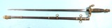 ORNATE ORDER OF ODD FELLOWS PATRIARCHS MILITANT FRATERNAL SWORD AND SCABBARD CIRCA LATE 1800’S. - 2 of 6
