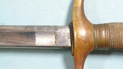 32011- CIVIL WAR U.S. MODEL 1840 MUSICIAN’S SWORD AND SCABBARD. - Image 5 of 7