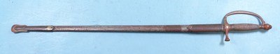 32011- CIVIL WAR U.S. MODEL 1840 MUSICIAN’S SWORD AND SCABBARD. - Image 7 of 7