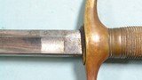 32011- CIVIL WAR U.S. MODEL 1840 MUSICIAN’S SWORD AND SCABBARD. - Image 5 of 7
