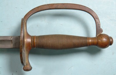 32010- CIVIL WAR EMERSON & SILVER, TRENTON, N.J. U.S. MODEL 1840 NON-COMMISSIONED OFFICER’S SWORD AND SCABBARD DATED 1863. - Image 4 of 8