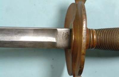 32010- CIVIL WAR EMERSON & SILVER, TRENTON, N.J. U.S. MODEL 1840 NON-COMMISSIONED OFFICER’S SWORD AND SCABBARD DATED 1863. - Image 6 of 8