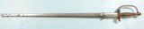 32010- CIVIL WAR EMERSON & SILVER, TRENTON, N.J. U.S. MODEL 1840 NON-COMMISSIONED OFFICER’S SWORD AND SCABBARD DATED 1863. - Image 8 of 8