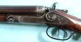 ANTIQUE PARKER BROS. V GRADE HAMMER 12 GA. 28” DAMASCUS SIDE X SIDE SHOTGUN MFG. 1889. - 4 of 11