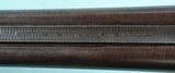 ANTIQUE PARKER BROS. V GRADE HAMMER 12 GA. 28” DAMASCUS SIDE X SIDE SHOTGUN MFG. 1889. - 6 of 11