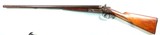 ANTIQUE PARKER BROS. V GRADE HAMMER 12 GA. 28” DAMASCUS SIDE X SIDE SHOTGUN MFG. 1889. - 2 of 11