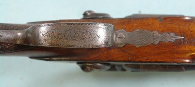 EDWARD CORNING & CO., NEW YORK CITY PERCUSSION 12 GAUGE DOUBLE HAMMER SHOTGUN CA. 1850’S. - Image 8 of 11