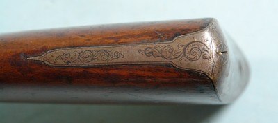 EDWARD CORNING & CO., NEW YORK CITY PERCUSSION 12 GAUGE DOUBLE HAMMER SHOTGUN CA. 1850’S. - Image 6 of 11