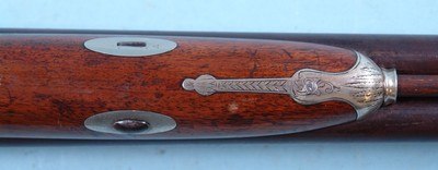 EDWARD CORNING & CO., NEW YORK CITY PERCUSSION 12 GAUGE DOUBLE HAMMER SHOTGUN CA. 1850’S. - Image 11 of 11