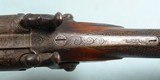 EDWARD CORNING & CO., NEW YORK CITY PERCUSSION 12 GAUGE DOUBLE HAMMER SHOTGUN CA. 1850’S. - Image 5 of 11