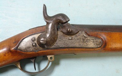 CIVIL WAR IMPORT PRUSSIAN NEISSE ARSENAL MODEL 1809 1836 PERCUSSION CONVERSION MUSKET - Image 3 of 16