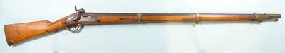 CIVIL WAR IMPORT PRUSSIAN NEISSE ARSENAL MODEL 1809 1836 PERCUSSION CONVERSION MUSKET - Image 1 of 16