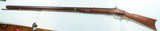 NORTH CAROLINA NC PERCUSSION HALF-STOCK RIFLE SIGNED M.A. BAKER, FAYETTEVILLE, N.C. CIRCA 1857-63 - 1 of 10