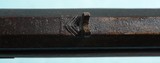 NORTH CAROLINA NC PERCUSSION HALF-STOCK RIFLE SIGNED M.A. BAKER, FAYETTEVILLE, N.C. CIRCA 1857-63 - 7 of 10