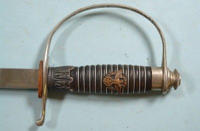WW2 WWII GERMAN NAZI OFFICER OF POLICE SWORD AND SCABBARD BY ALCOSO OF SOLINGEN CIRCA 1939-42. - Image 3 of 9
