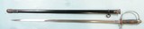 WW2 WWII GERMAN NAZI OFFICER OF POLICE SWORD AND SCABBARD BY ALCOSO OF SOLINGEN CIRCA 1939-42.