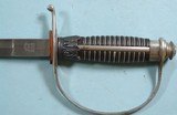 WW2 WWII GERMAN NAZI OFFICER OF POLICE SWORD AND SCABBARD BY ALCOSO OF SOLINGEN CIRCA 1939-42. - Image 4 of 9