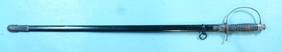 WW2 WWII GERMAN NAZI OFFICER OF POLICE SWORD AND SCABBARD BY ALCOSO OF SOLINGEN CIRCA 1939-42. - Image 9 of 9
