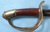 CIVIL WAR U.S. MODEL 1860 CAVALRY SABER. - 3 of 4