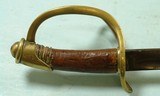 CIVIL WAR U.S. MODEL 1860 CAVALRY SABER. - 4 of 4