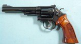 1976 SMITH & WESSON MODEL 19-3 OR 19 COMBAT MASTERPIECE .357 MAG. CAL. 6” REVOLVER IN ORIG. BOX. - 2 of 8