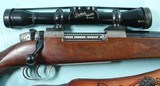 WEATHERBY-J.P. SAUER EUROPA DELUXE GRADE OAK LEAF ENGRAVED MARK V .300 WEATHERBY MAG. CAL. RIFLE W/SCOPE CA. 1960’S. - 3 of 10