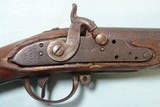 CONFEDERATE CSA USED CIVIL WAR HARPERS FERRY PERCUSSION CONVERSION FLINTLOCK MODEL 1795 MUSKET CIRCA 1860-61. - 3 of 8