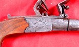 BRITISH GEORGE III FLINTLOCK TURN-BARREL BOXLOCK POCKET PISTOL BU T. BARNETT OF LONDON CIRCA 1790-1810. - Image 6 of 7