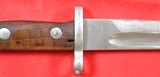 YUGOSLAV MODEL 1924 MAUSER BAYONET AND SCABBARD. - Image 4 of 7