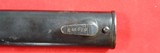 YUGOSLAV MODEL 1924 MAUSER BAYONET AND SCABBARD. - Image 5 of 7