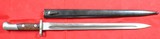 YUGOSLAV MODEL 1924 MAUSER BAYONET AND SCABBARD. - Image 2 of 7