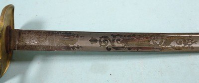 SUPERIOR ORIGINAL CIVIL WAR WEYERSBURG U.S. MODEL 1840 CAVALRY OFFICER’S SWORD AND SCABBARD CIRCA 1863. - Image 5 of 9