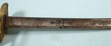 SUPERIOR ORIGINAL CIVIL WAR WEYERSBURG U.S. MODEL 1840 CAVALRY OFFICER’S SWORD AND SCABBARD CIRCA 1863. - Image 5 of 9