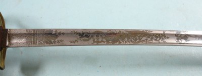 SUPERIOR ORIGINAL CIVIL WAR WEYERSBURG U.S. MODEL 1840 CAVALRY OFFICER’S SWORD AND SCABBARD CIRCA 1863. - Image 6 of 9