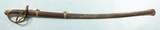 SUPERIOR ORIGINAL CIVIL WAR WEYERSBURG U.S. MODEL 1840 CAVALRY OFFICER’S SWORD AND SCABBARD CIRCA 1863. - Image 9 of 9