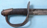 CIVIL WAR U.S. MODEL 1840 CAVALRY SABER CIRCA 1860. - Image 3 of 5