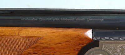 ZOLI HEBSACHER O/U 26” EXTRACTOR 12 GA. 2 3/4” SKEET GUN, CIRCA 1963 - Image 7 of 8