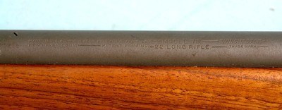 WW2 WWII MILITARY FINISH WINCHESTER MODEL 75 TARGET .22 LR CAL. RIFLE MFG. 1940. - Image 7 of 8