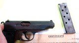 WW2 WWII NAZI WALTHER PP PISTOL W/ORIG. HOLSTER, EXTRA MAGAZINE AND 67TH ARMORED REGT., 2ND ARMORED DIV. ORIGINAL CAPTURE CERTIFICATE - 15 of 15