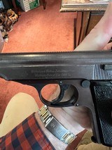 WW2 WWII NAZI WALTHER PP PISTOL W/ORIG. HOLSTER, EXTRA MAGAZINE AND 67TH ARMORED REGT., 2ND ARMORED DIV. ORIGINAL CAPTURE CERTIFICATE - 9 of 15