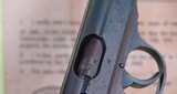 WW2 WWII NAZI WALTHER PP PISTOL W/ORIG. HOLSTER, EXTRA MAGAZINE AND 67TH ARMORED REGT., 2ND ARMORED DIV. ORIGINAL CAPTURE CERTIFICATE - 14 of 15