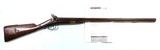 33078- CIVIL WAR ERA C. J. SINTON & CO., RICHMOND, VIRGINIA 16 GA. PERCUSSION SIDE X SIDE HAMMER DAMASCUS SHOTGUN CA. 1860’S.