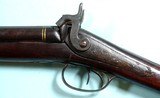 33078- CIVIL WAR ERA C. J. SINTON & CO., RICHMOND, VIRGINIA 16 GA. PERCUSSION SIDE X SIDE HAMMER DAMASCUS SHOTGUN CA. 1860’S. - Image 4 of 10