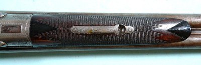 32982- W.W. GREENER FAR KILLER 12 GA HAMMER 2 1/2” 2.5” SIDE X SIDE SHOTGUN CIRCA 1881-82. - Image 7 of 10