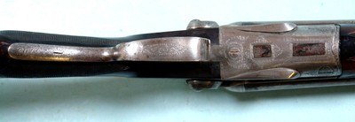 32982- W.W. GREENER FAR KILLER 12 GA HAMMER 2 1/2” 2.5” SIDE X SIDE SHOTGUN CIRCA 1881-82. - Image 8 of 10