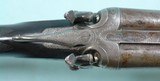 32982- W.W. GREENER FAR KILLER 12 GA HAMMER 2 1/2” 2.5” SIDE X SIDE SHOTGUN CIRCA 1881-82. - Image 5 of 10
